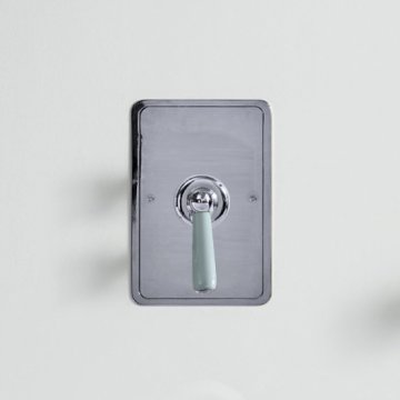 Rockwell Single Lever Shower Mixer with Pressure Balance Valve and option of Coloured Ceramic Lever