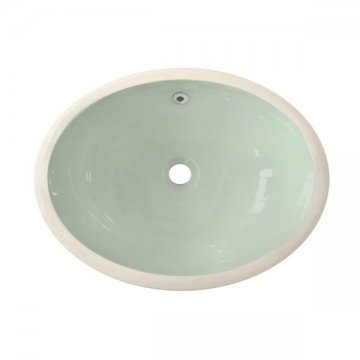 Rockwell Oval Undermount Basin 450 x 320mm in Willow Green