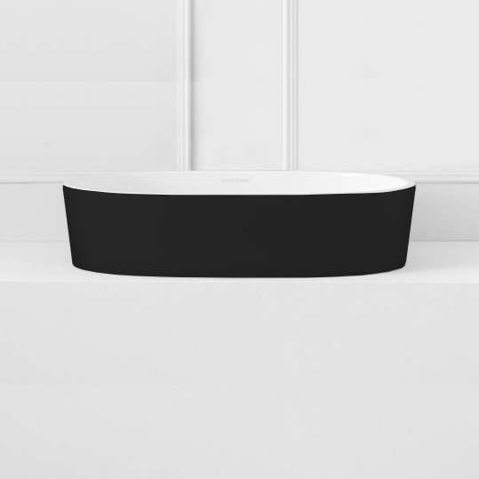 Victoria & Albert - IOS 540mm countertop basin with black outer C681