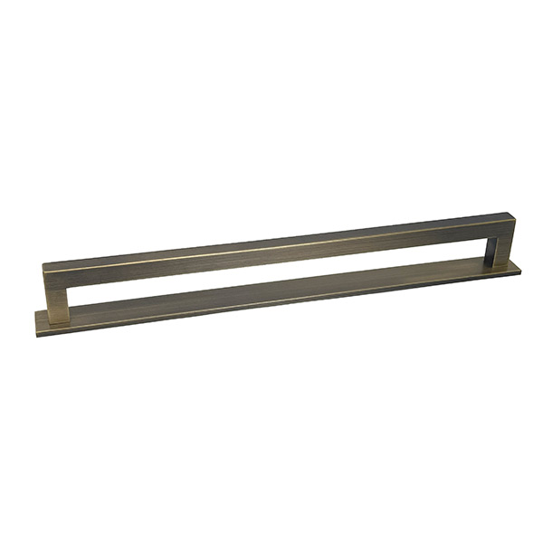 Armac Martin - Bromwich Appliance Pull 415mm L in Satin Antique Satin Lacquered C595