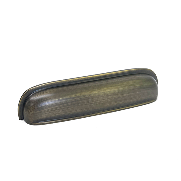 Armac Martin - 1 x Withenshaw Cabinet Pull Handle 224mm L in Satin Antique Satin Lacquered C520