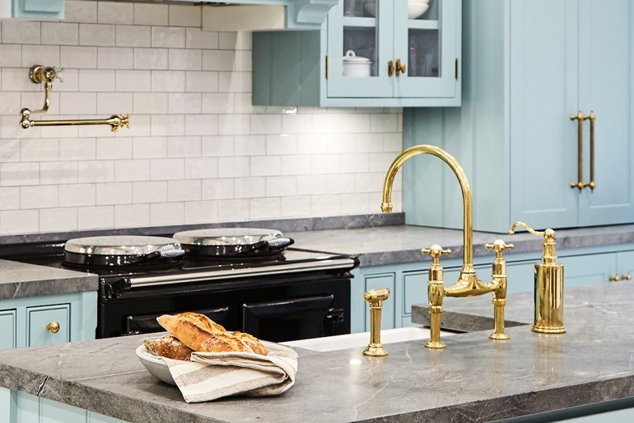 Creating a Warm, Inviting Kitchen with the Styling of a Brass Pot