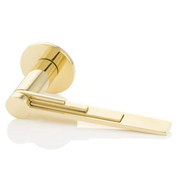 DOOR LEVER HANDLE / BRASS